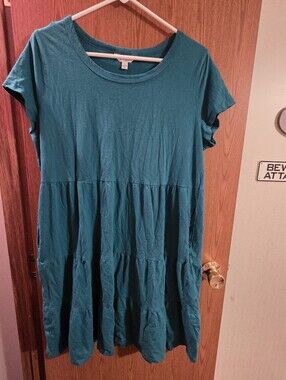 walmart time and tru tiered knit dress | Dresses | Time And Tru Sleeveless Xs Nwt Dress sizes